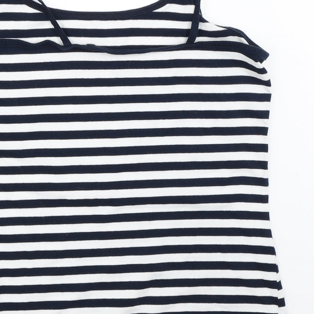 NEXT Womens Blue Striped  Camisole Tank Size 12