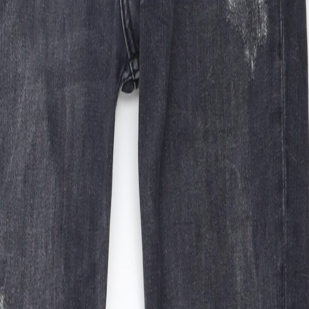 Zara Womens Grey   Skinny Jeans Size 36 L28.5 in