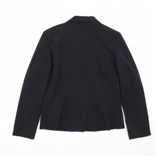 Etan Womens Black   Jacket Suit Size 14