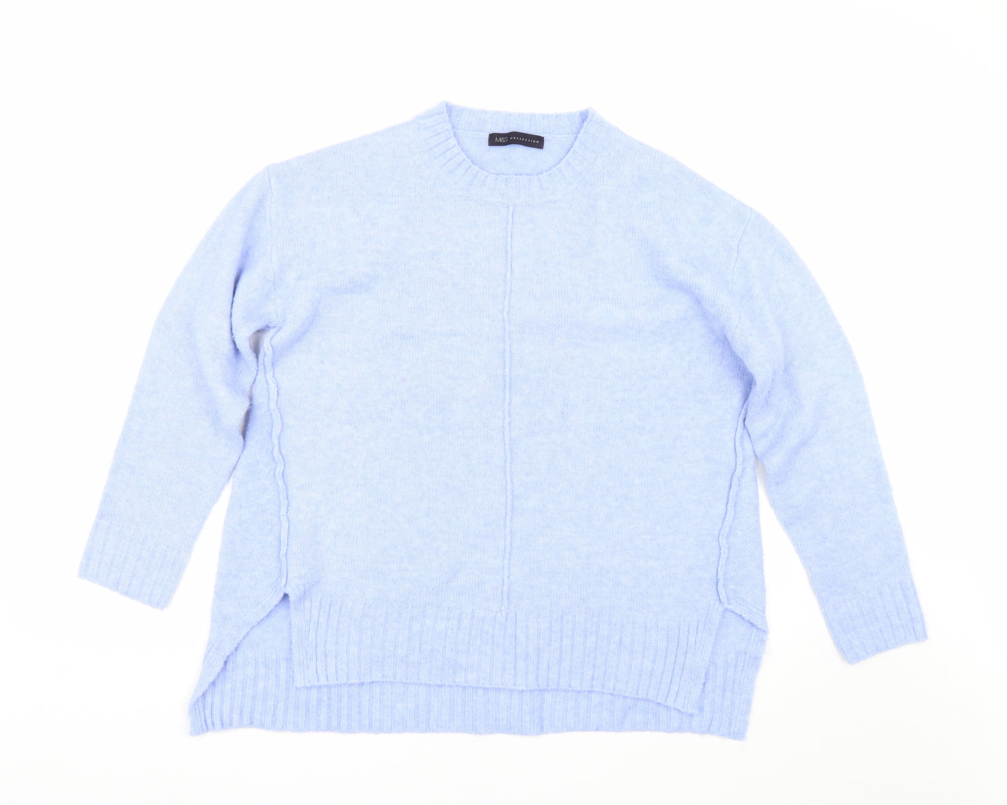 M&S Womens Blue   Pullover Jumper Size M