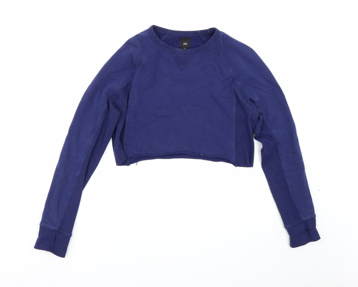 River Island Womens Blue   Pullover Jumper Size S