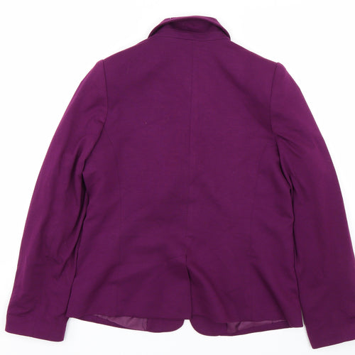 BHS Womens Purple   Jacket Suit Size 16
