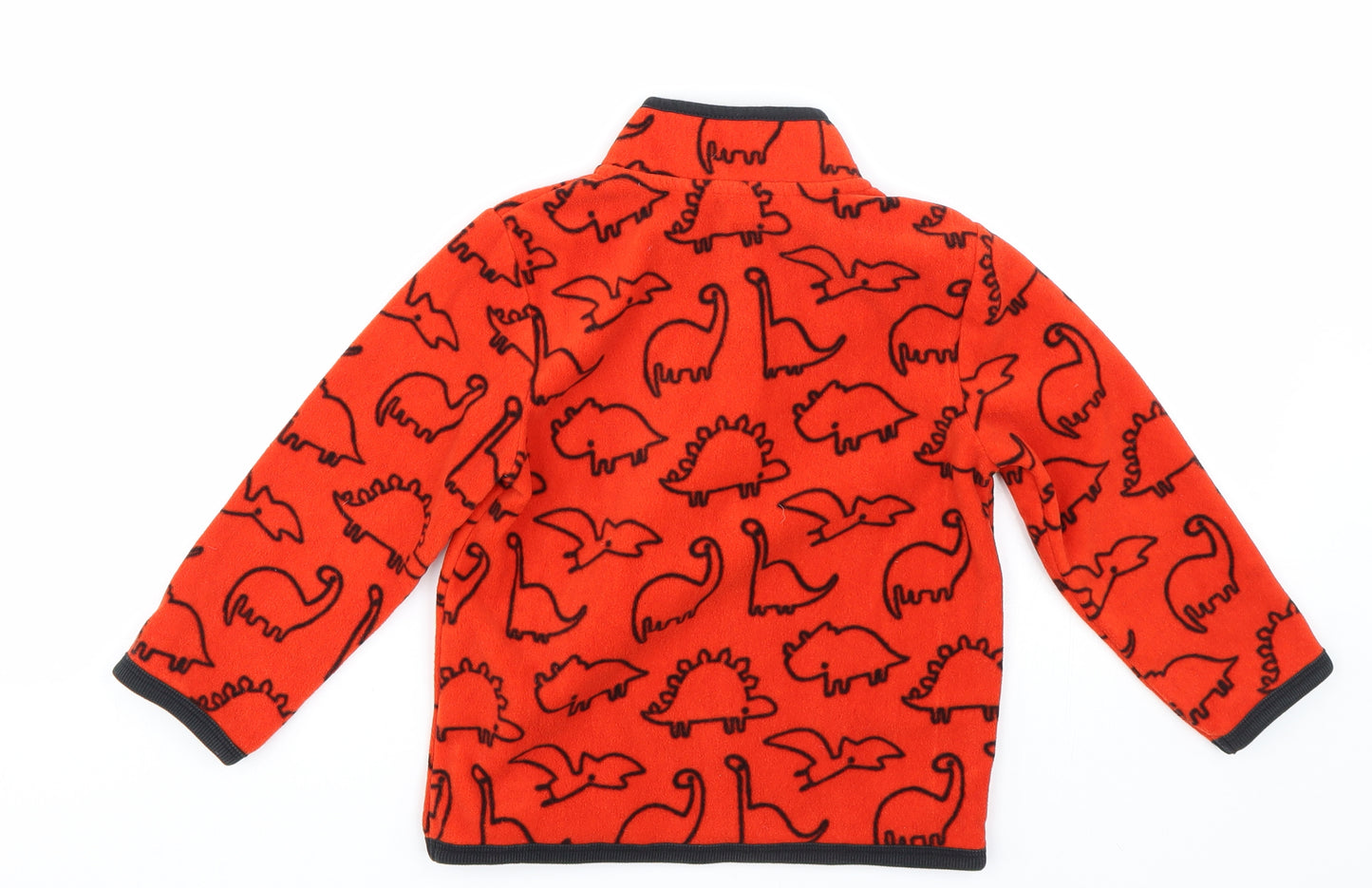 George Boys Red Animal Print  Pullover Sweatshirt Size 4-5 Years  - DInosaur