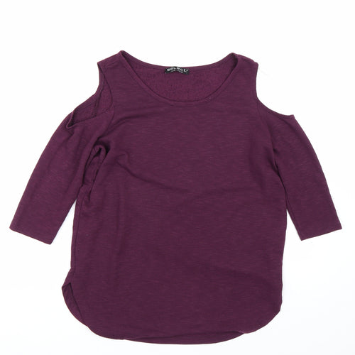 Select Womens Purple   Basic Tank Size 12