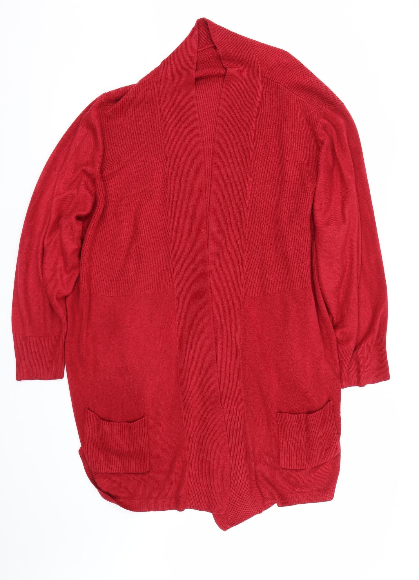Love yours Womens Red   Cardigan Jumper Size 32