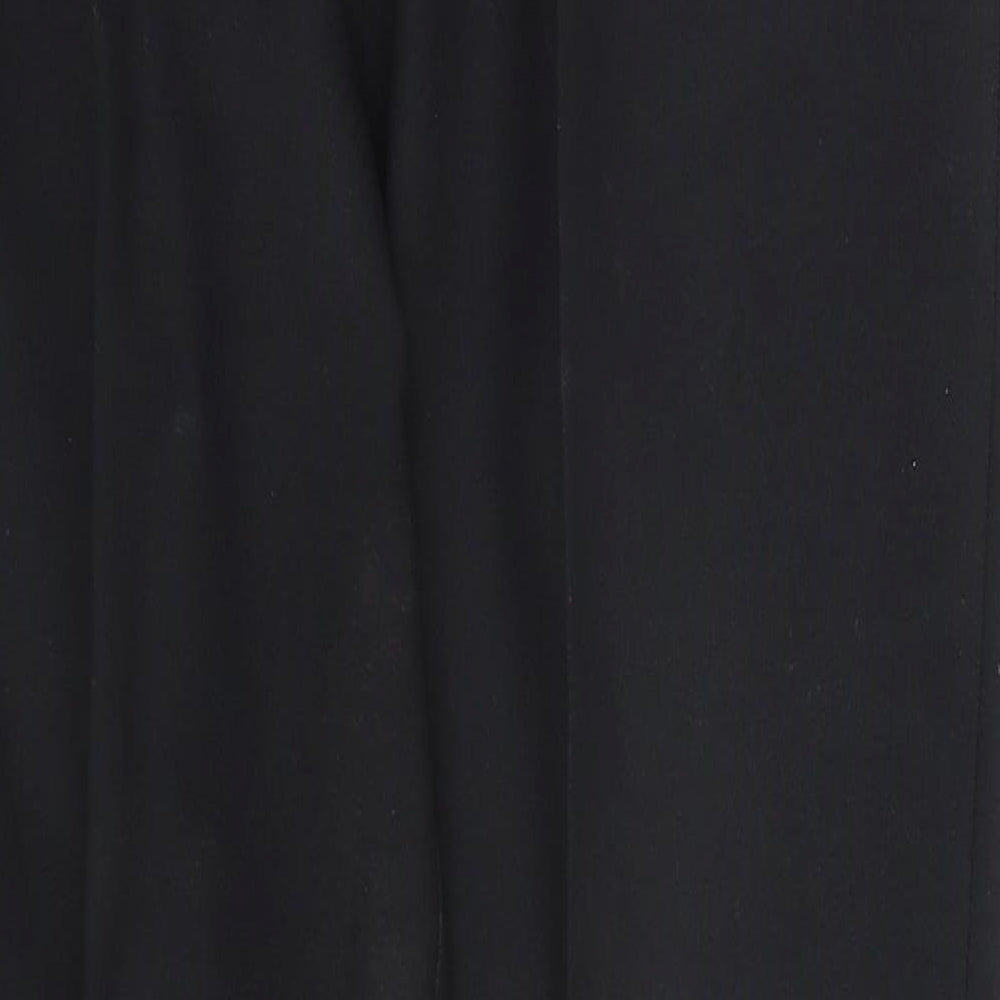 Preworn Womens Black   Trousers  Size 12 L27 in