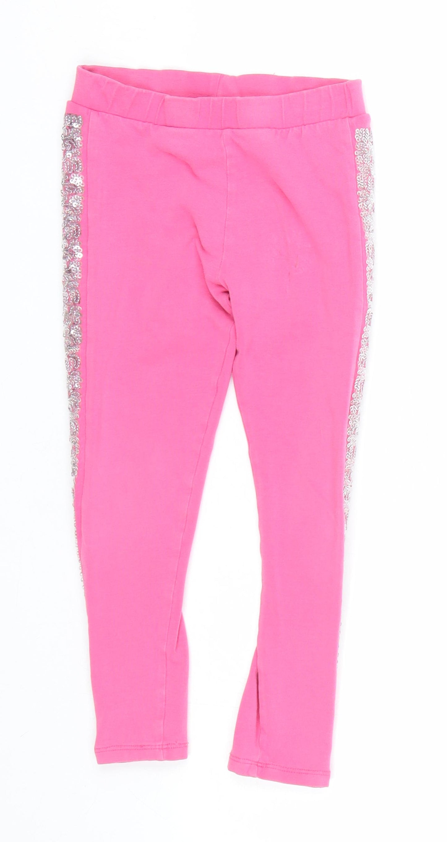 George Girls Pink   Capri Trousers Size 5-6 Years - legging