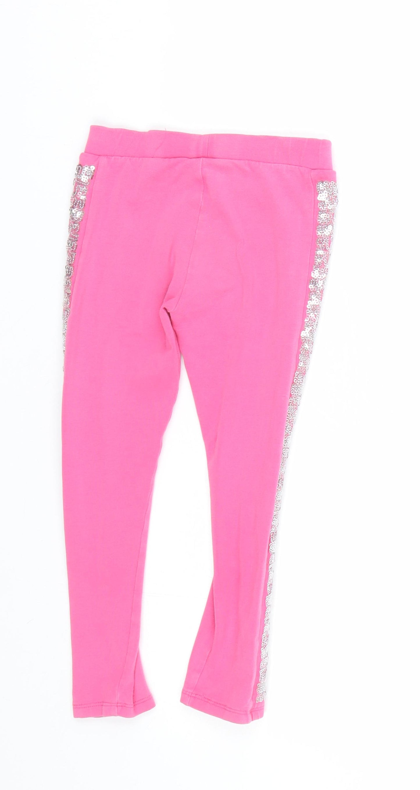 George Girls Pink   Capri Trousers Size 5-6 Years - legging