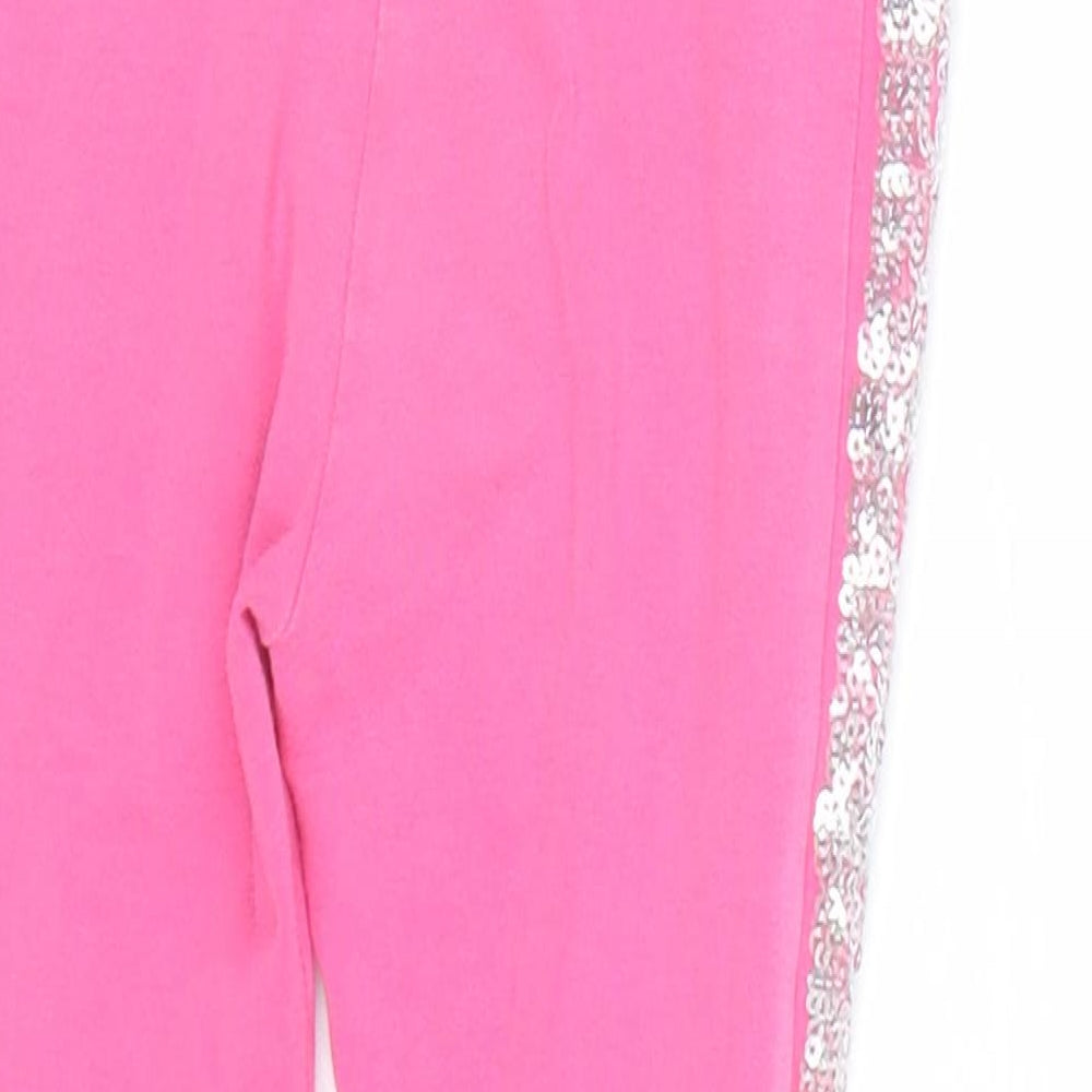 George Girls Pink   Capri Trousers Size 5-6 Years - legging