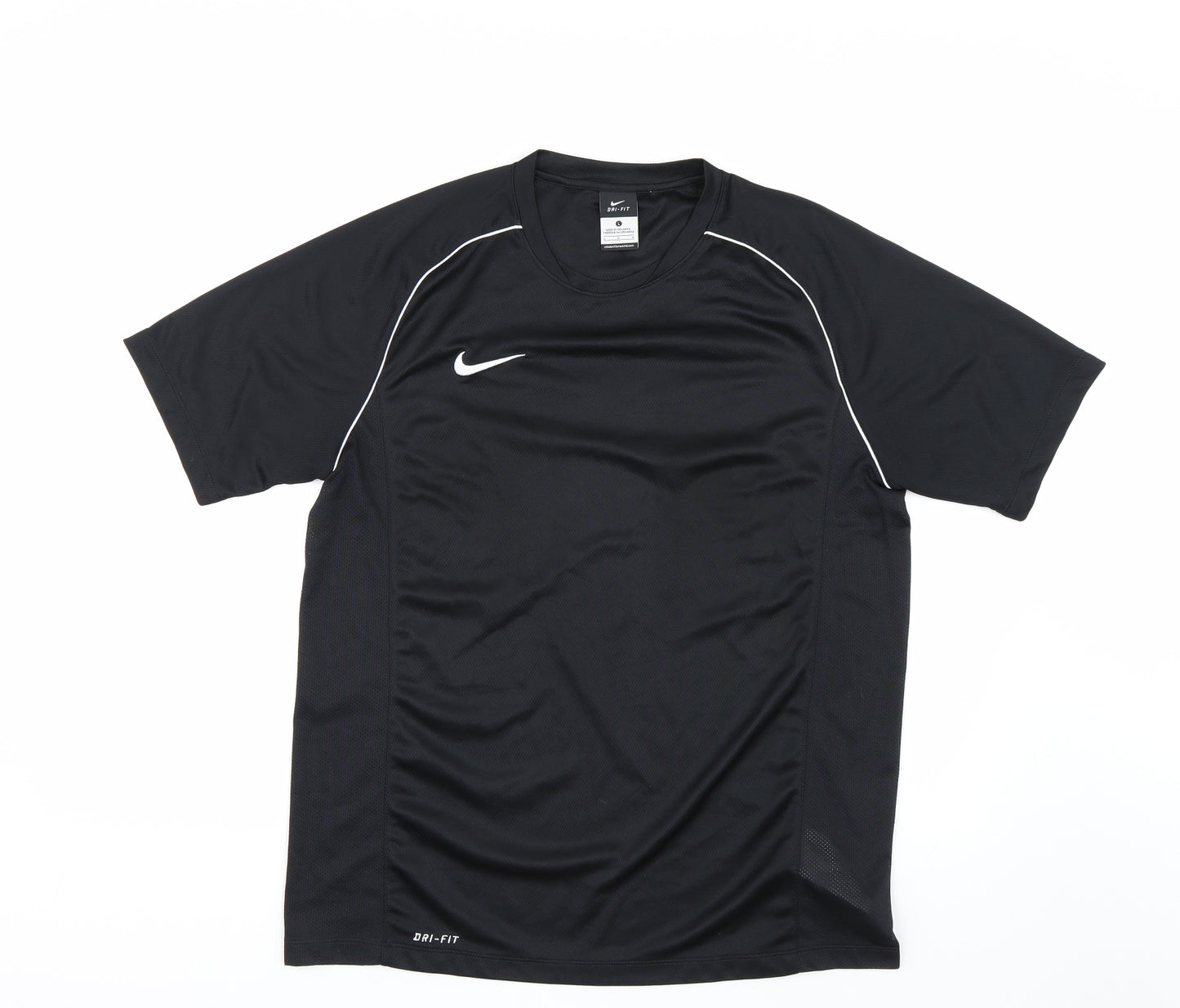 Nike Mens Black   Basic T-Shirt Size L