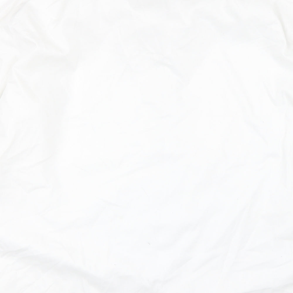 M&S Mens White    Dress Shirt Size 19