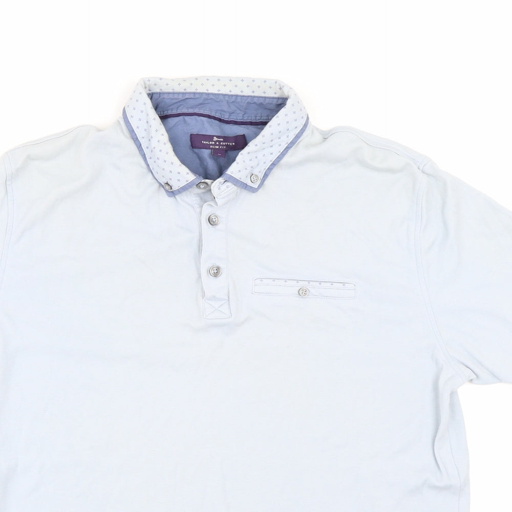 George Mens Blue    Polo Size M