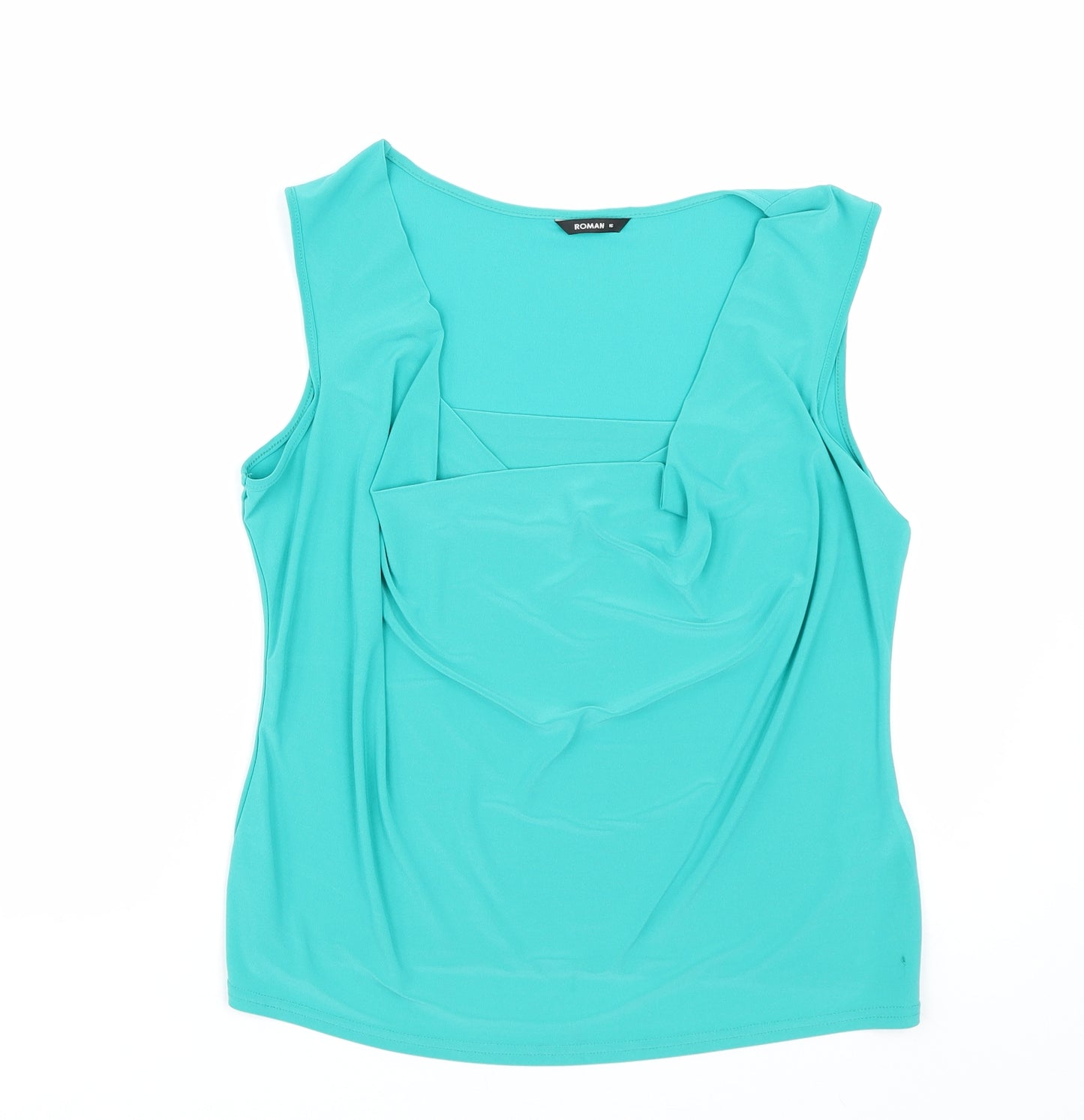 Roman Womens Green   Basic Tank Size 16