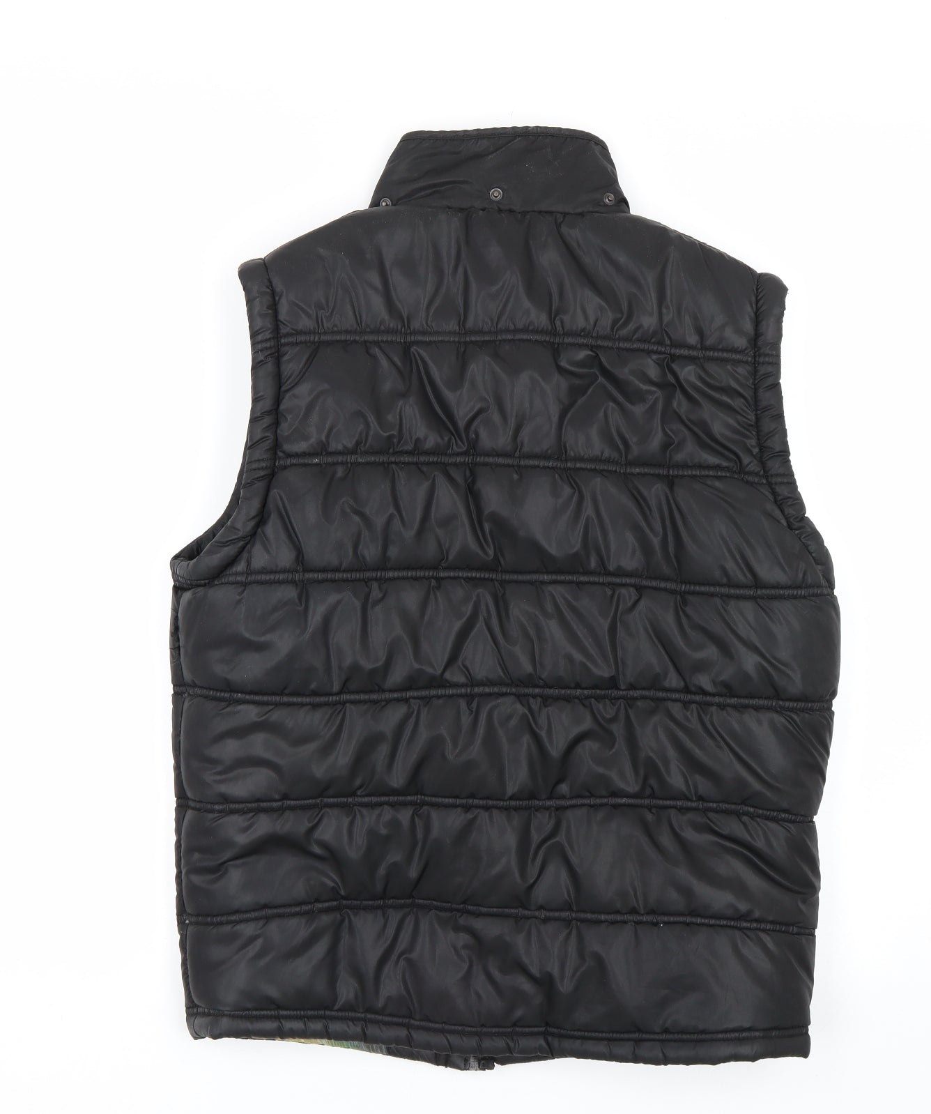 Soul Cal Mens Black   Gilet Coat Size M