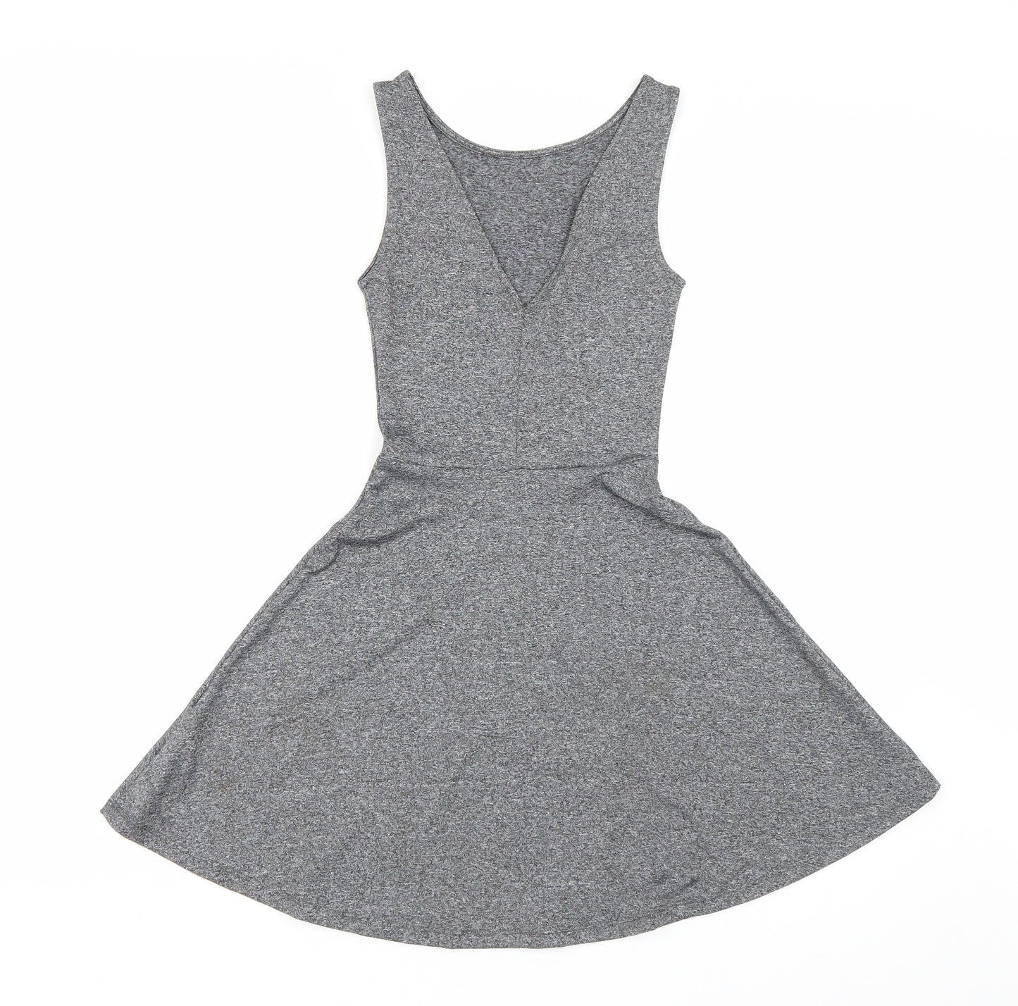 H&M Womens Grey   Tank Dress  Size S