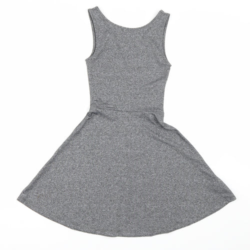 H&M Womens Grey   Tank Dress  Size S