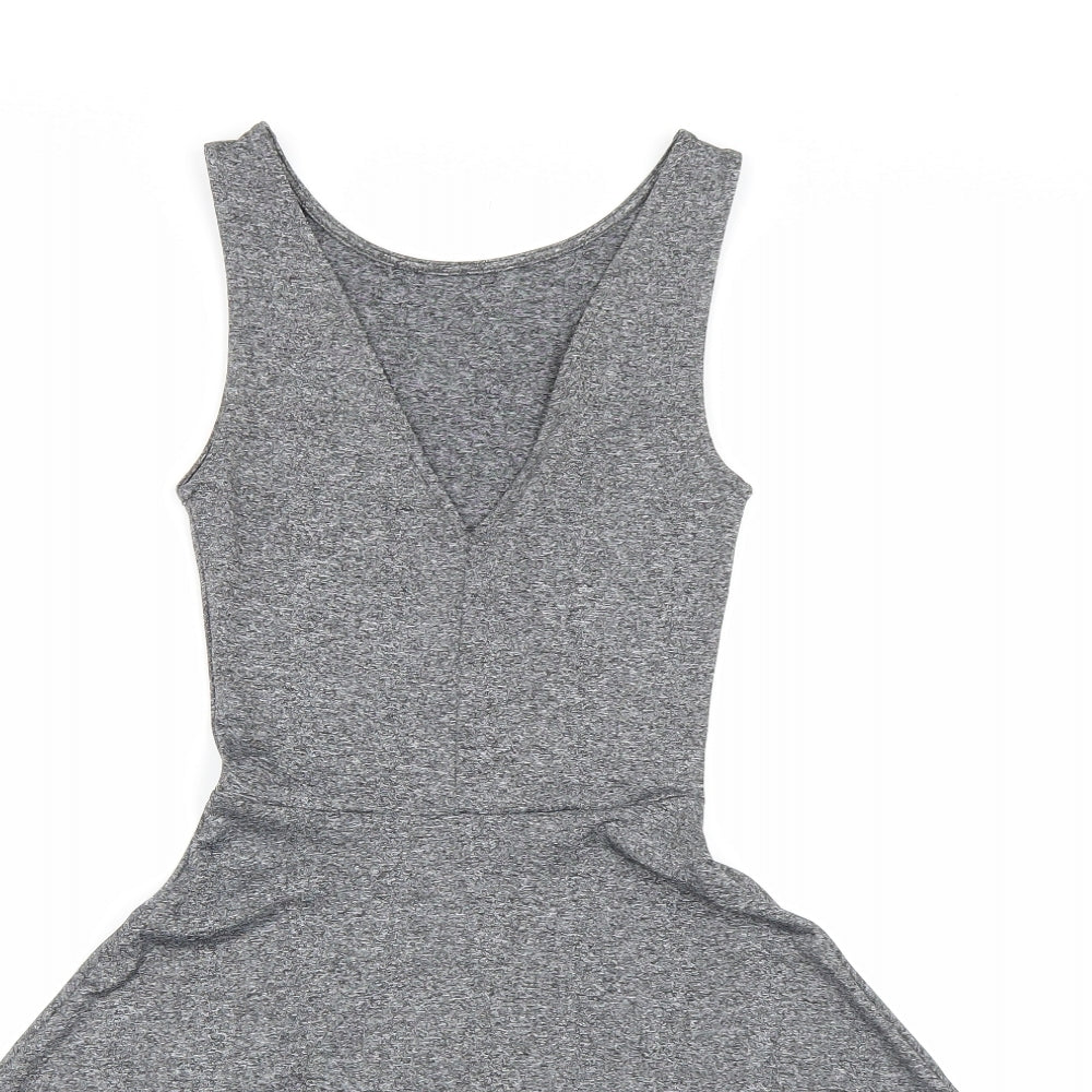 H&M Womens Grey   Tank Dress  Size S