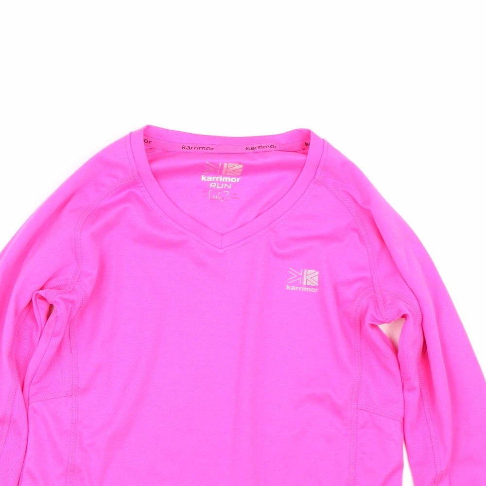Karrimor Girls Pink   Basic T-Shirt Size 13 Years