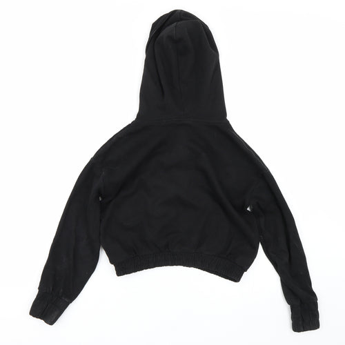 Holyfield Girls Black   Pullover Hoodie Size 8-9 Years