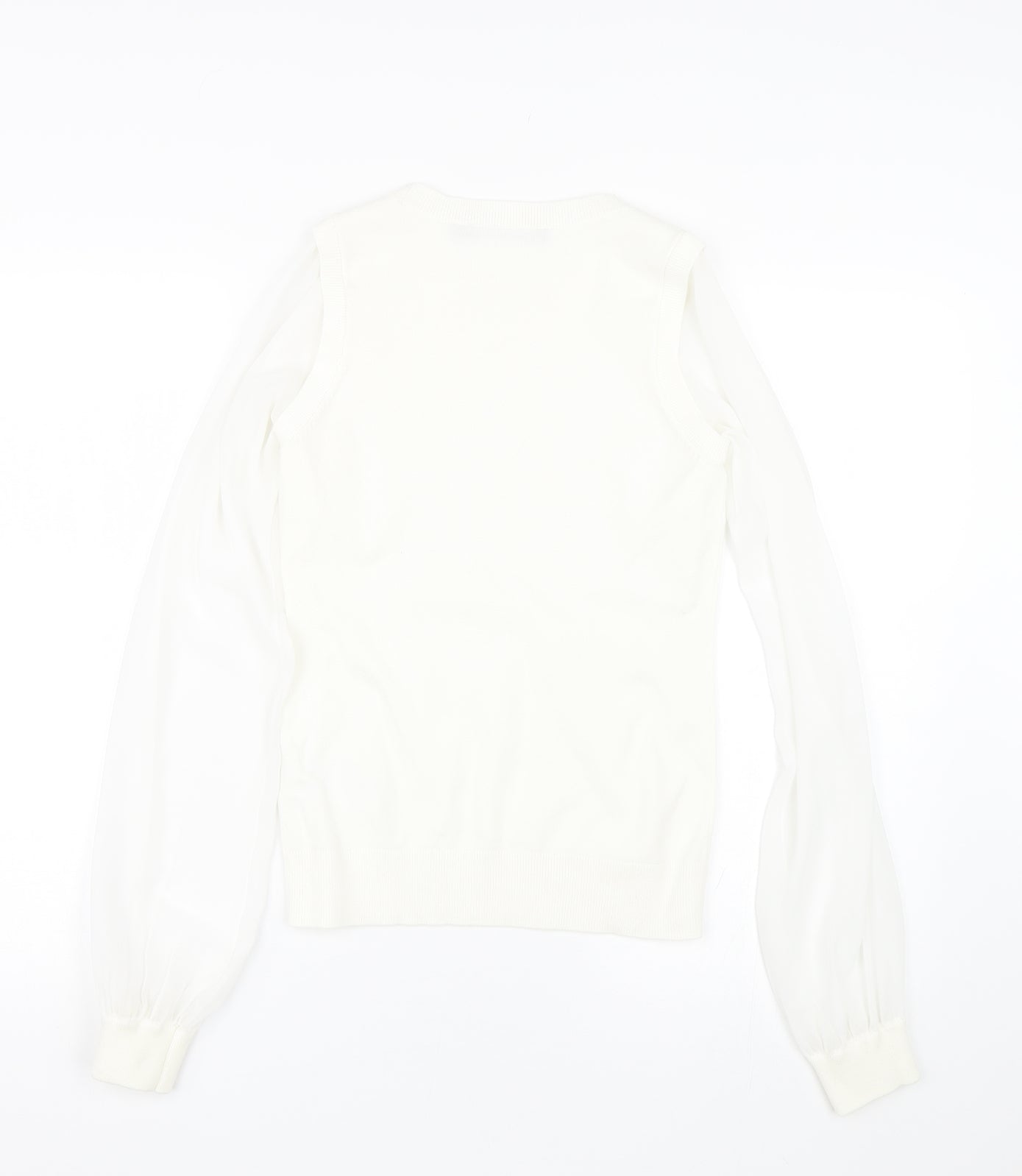 Karen Millen Womens White   Basic T-Shirt Size S