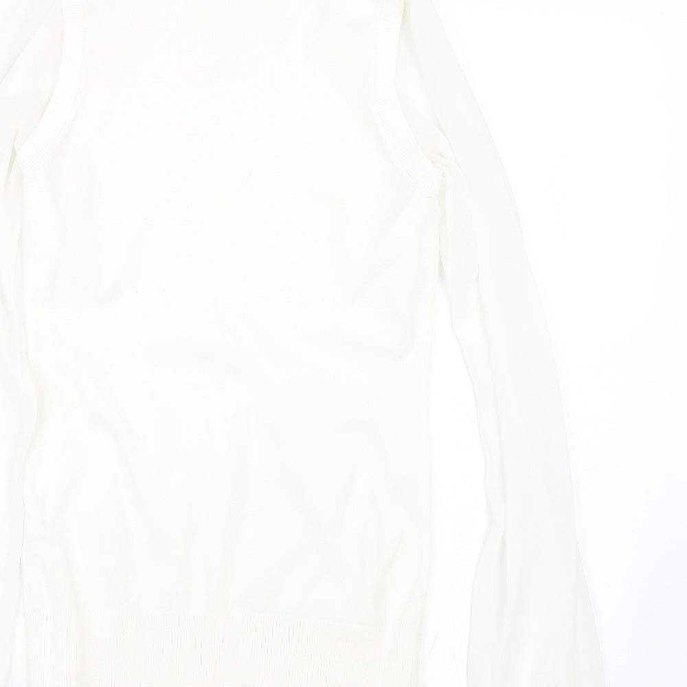 Karen Millen Womens White   Basic T-Shirt Size S