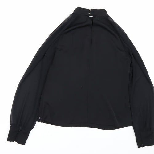 Karen Millen Womens Black   Basic Blouse Size 12