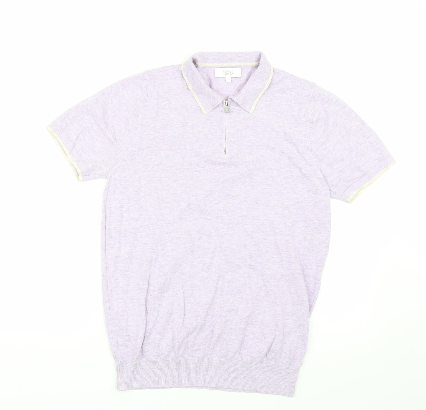 NEXT Mens Purple    Polo Size S