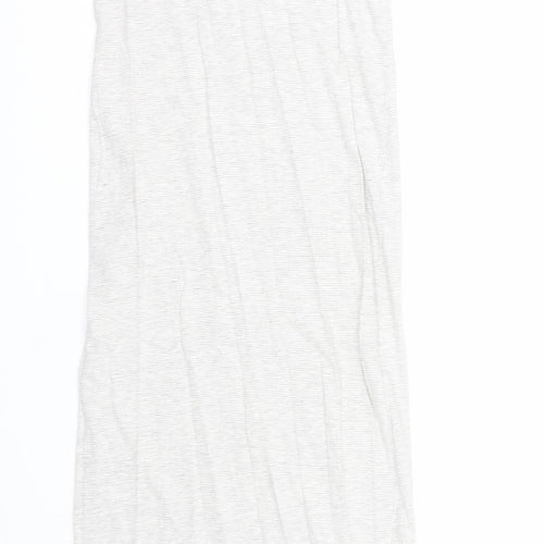 B soul Womens Grey Striped  Top Dress Size S