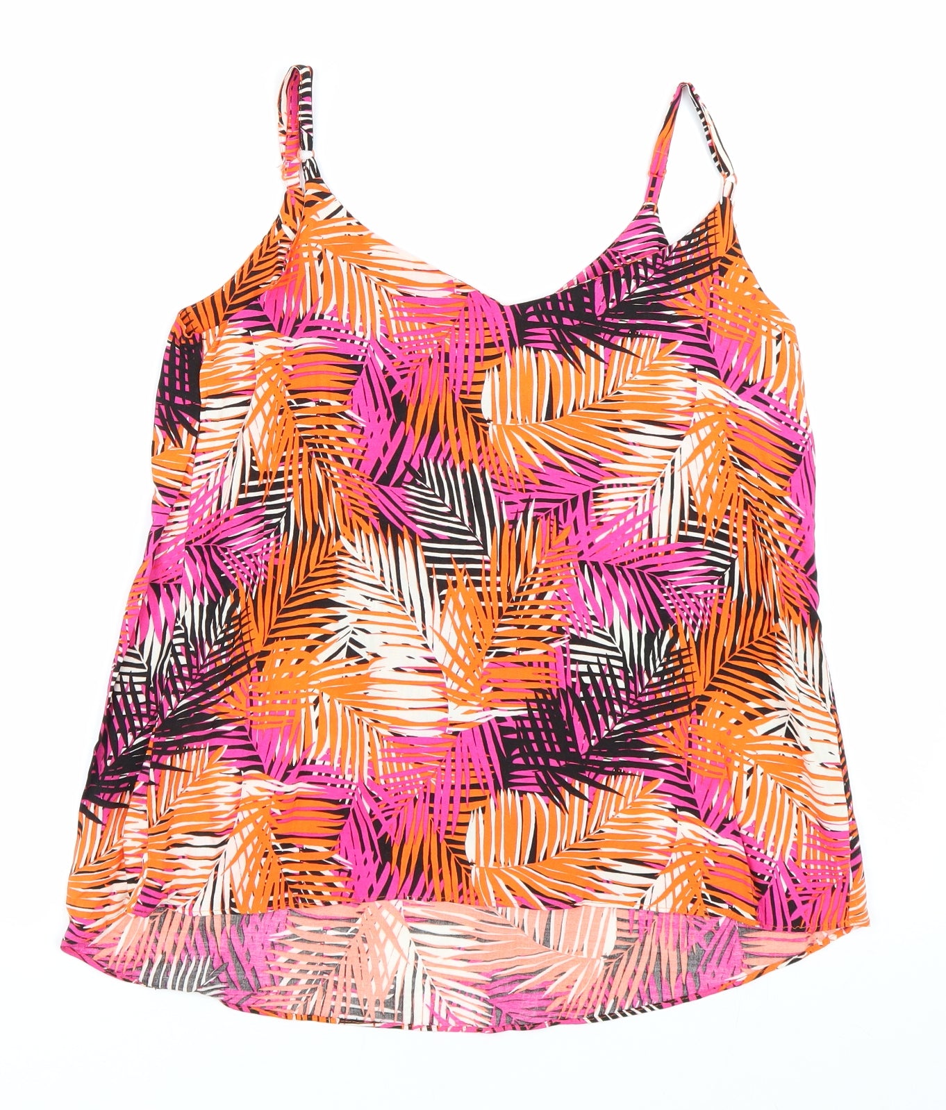 George Womens Multicoloured Floral  Basic Tank Size 10