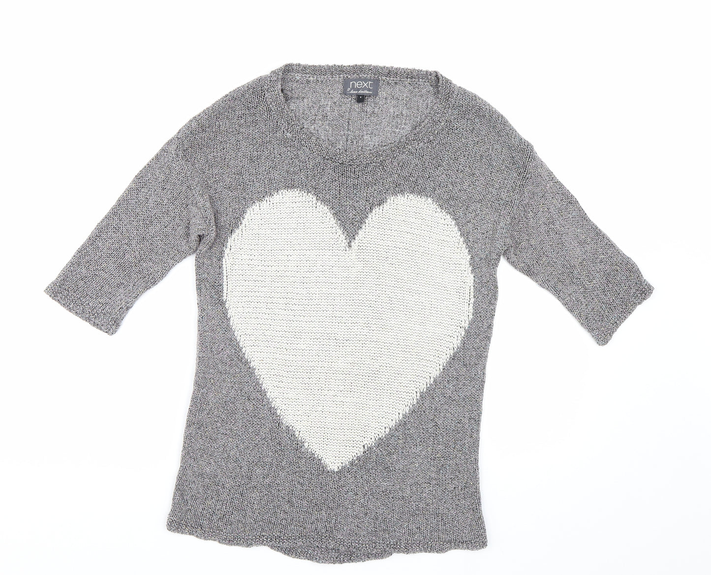 NEXT Womens Grey   Pullover Jumper Size 8