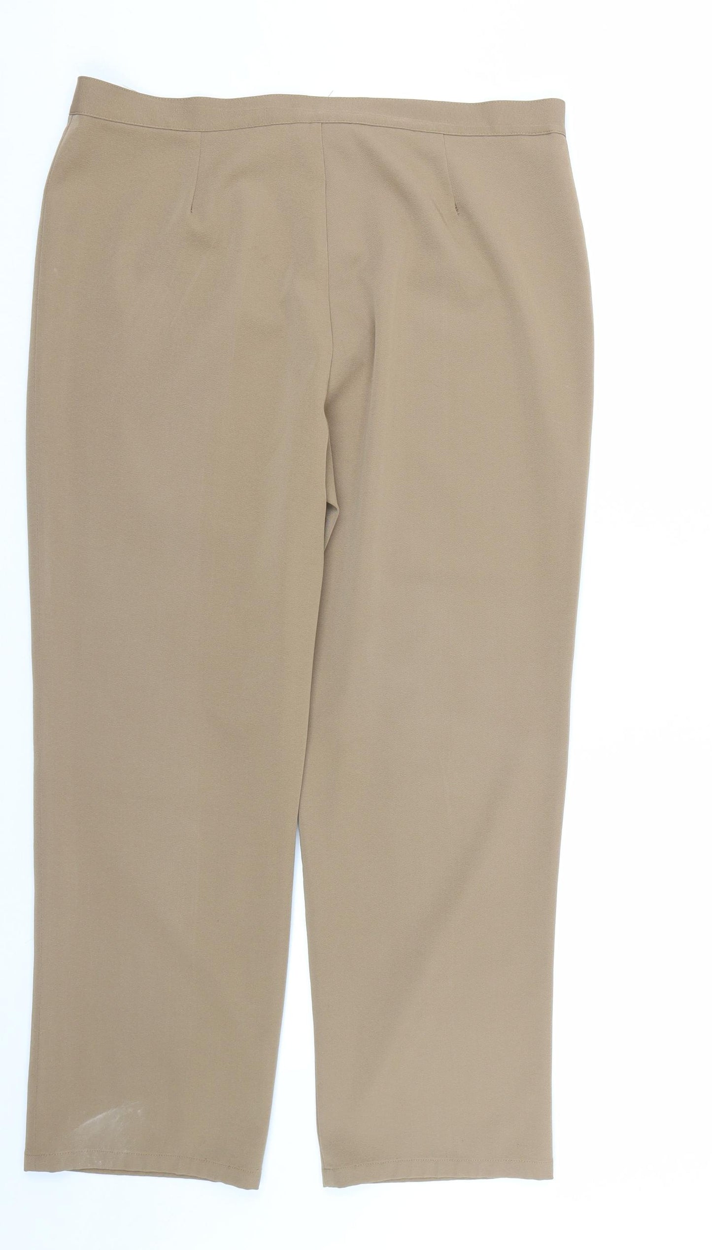 Preworn Womens Brown   Trousers  Size 35 in L25 in