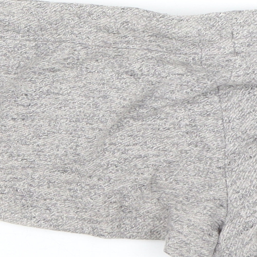Primark Womens Grey   Sweat Shorts Size 4