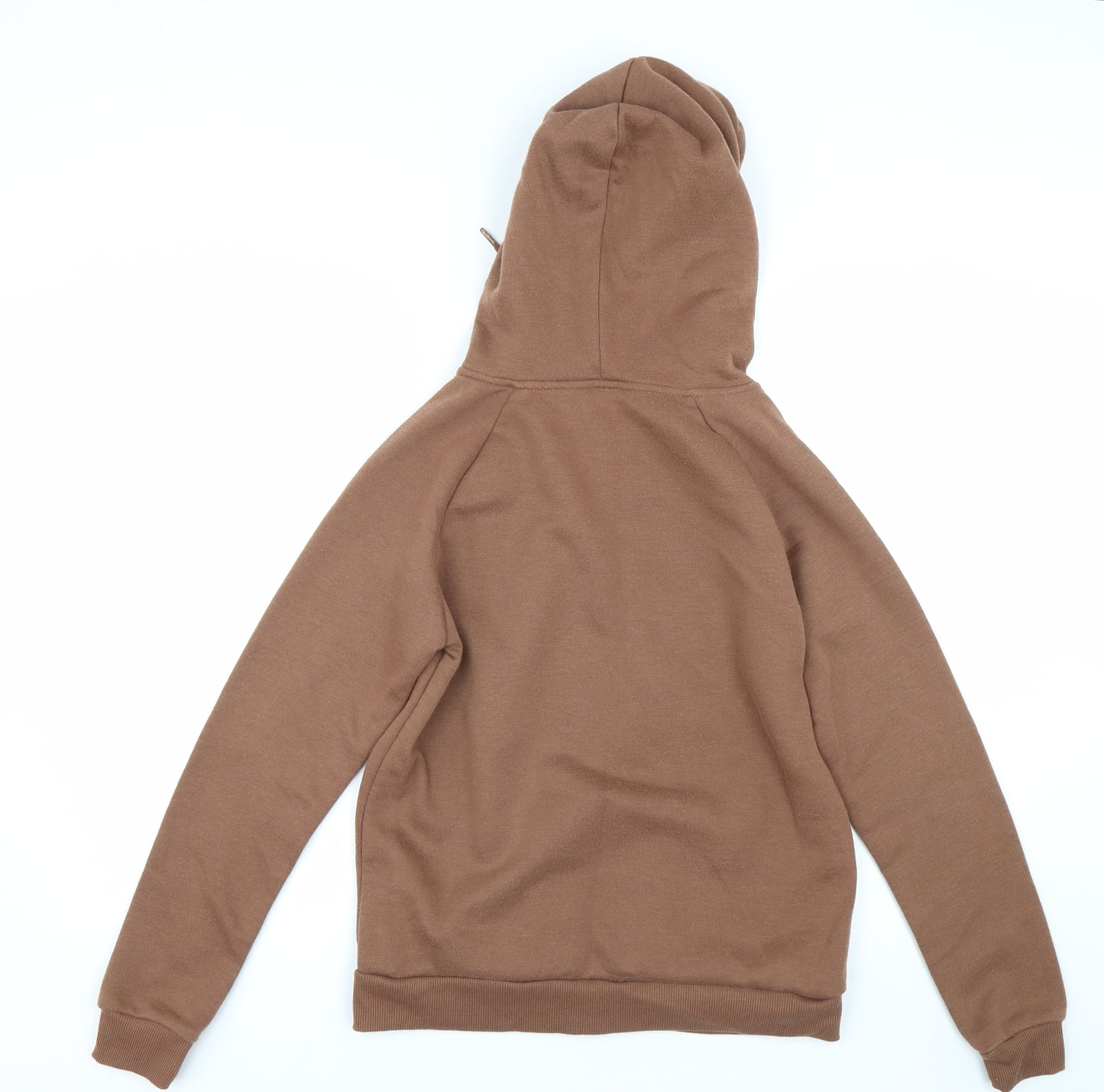 Primark Womens Brown   Full Zip Hoodie Size S