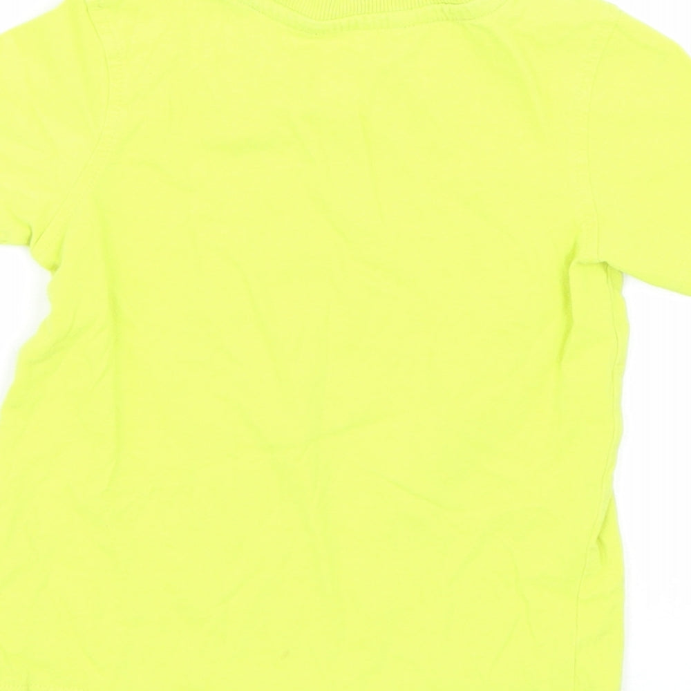 George Girls Green   Basic T-Shirt Size 2-3 Years