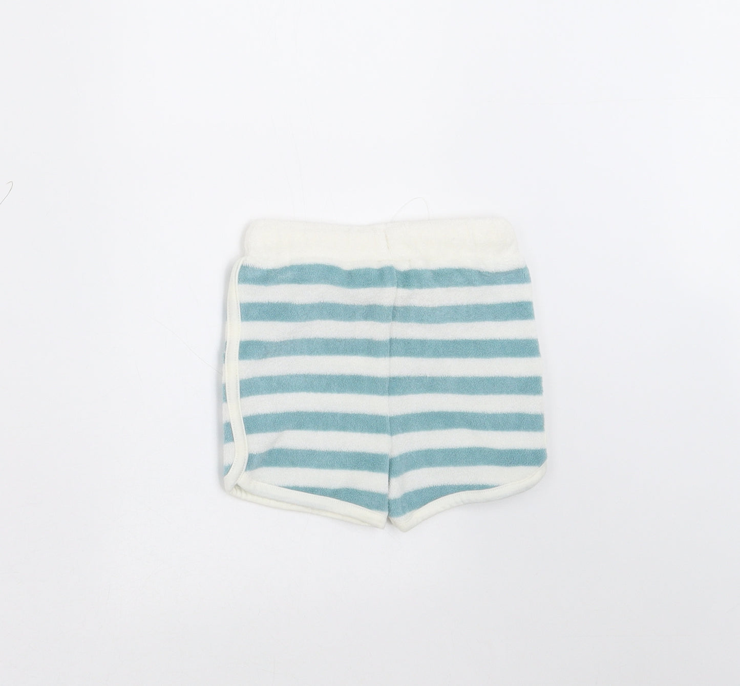 Marks and Spencer Baby Green Striped   Trousers Size 0-3 Months  - shorts