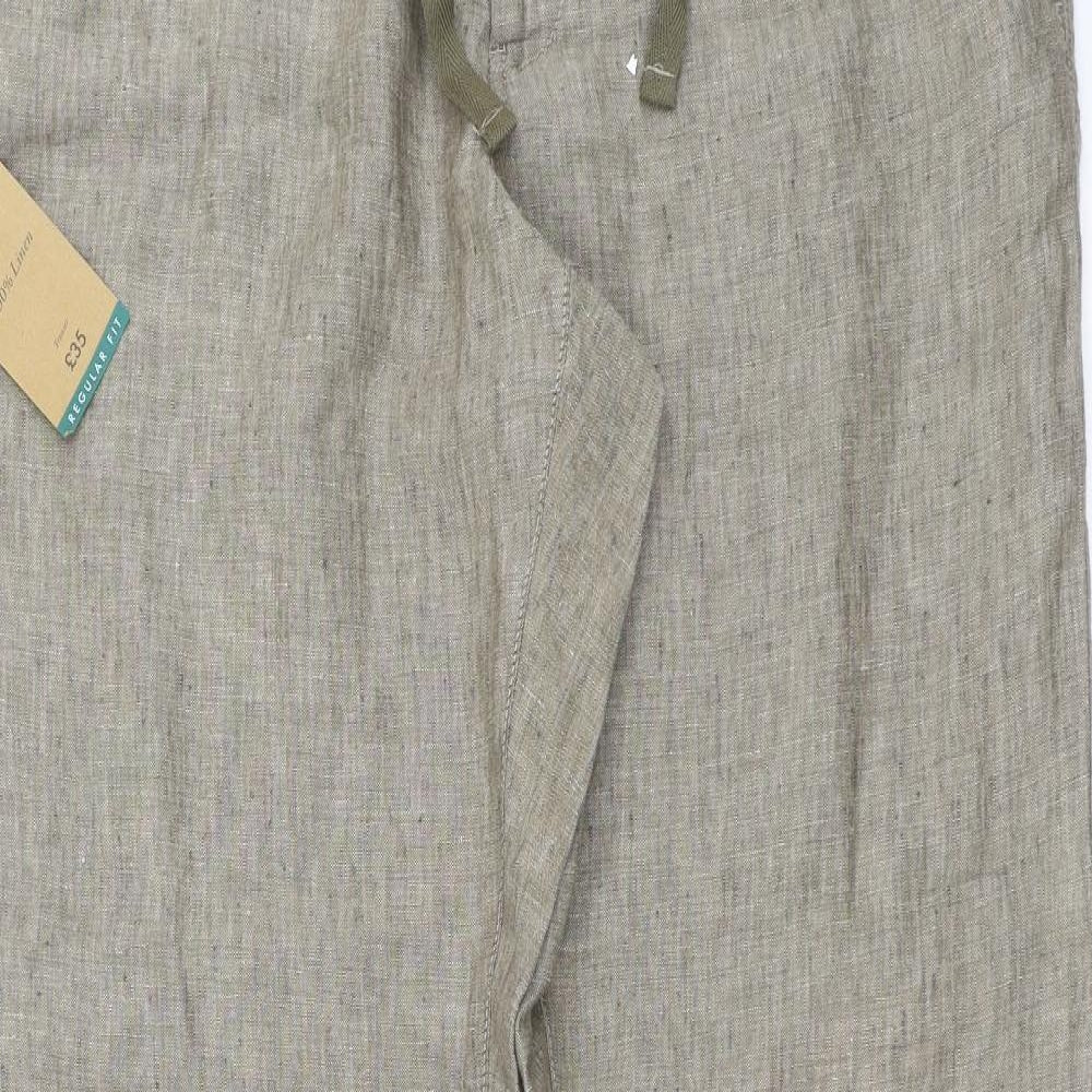 NEXT Mens Green   Trousers  Size 34 in L33 in