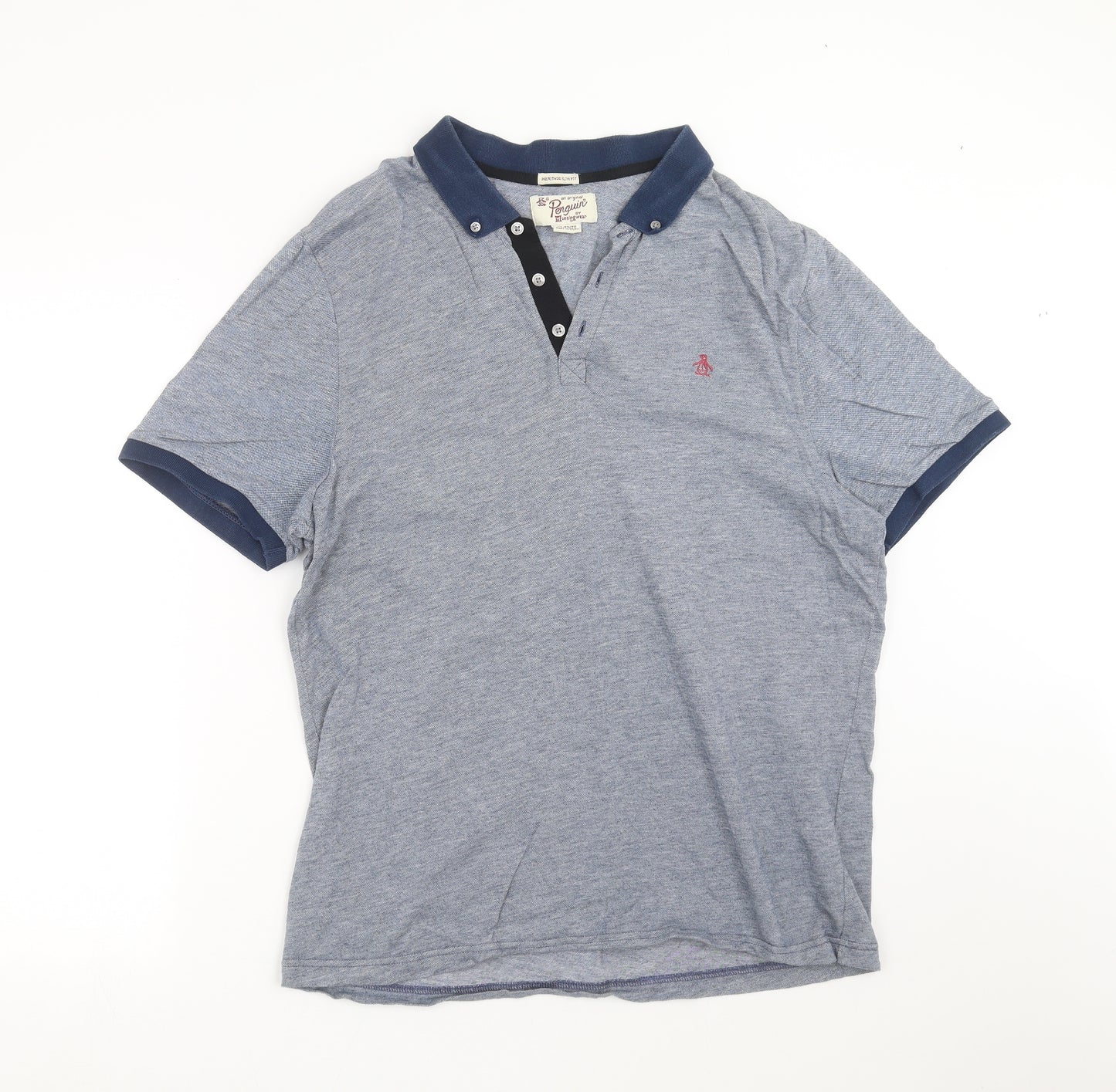 Penguin Mens Blue    Polo Size XL