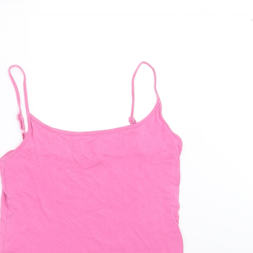 Primark Womens Pink   Camisole T-Shirt Size 10