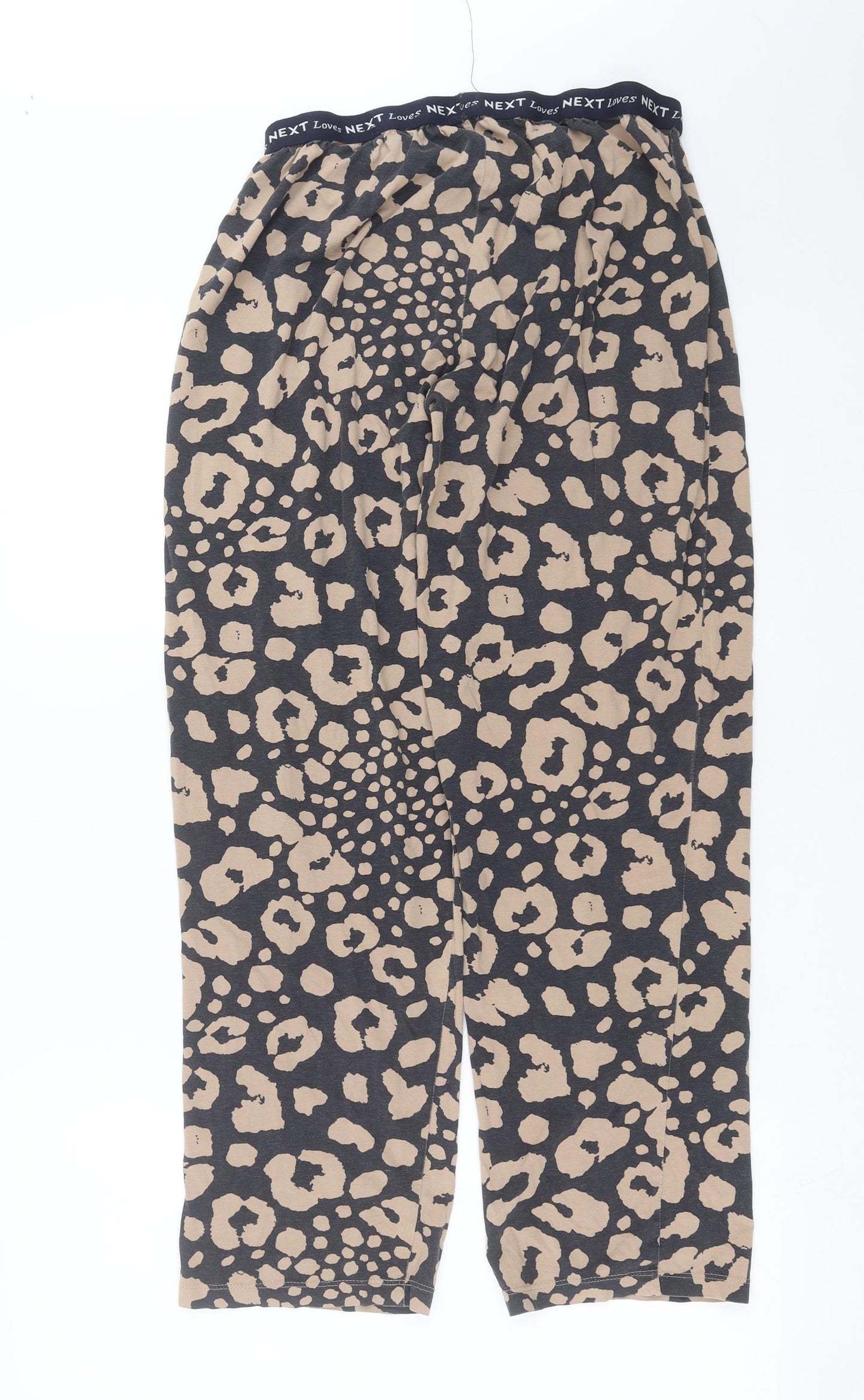 NEXT Womens Grey Animal Print   Pyjama Pants Size M