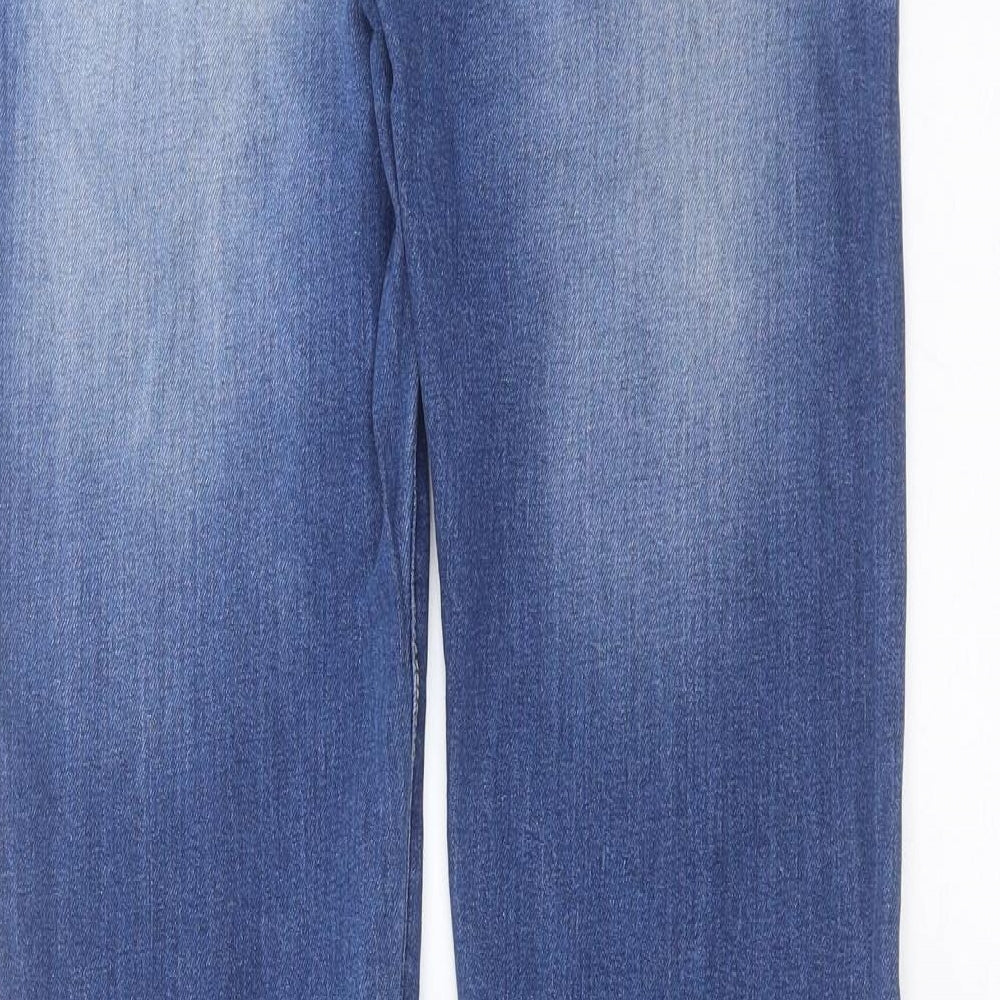 LEVIS Womens Blue  Denim Skinny Jeans Size 16 L32 in - 510