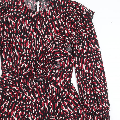 River Island Womens Black Geometric  Shift  Size 8