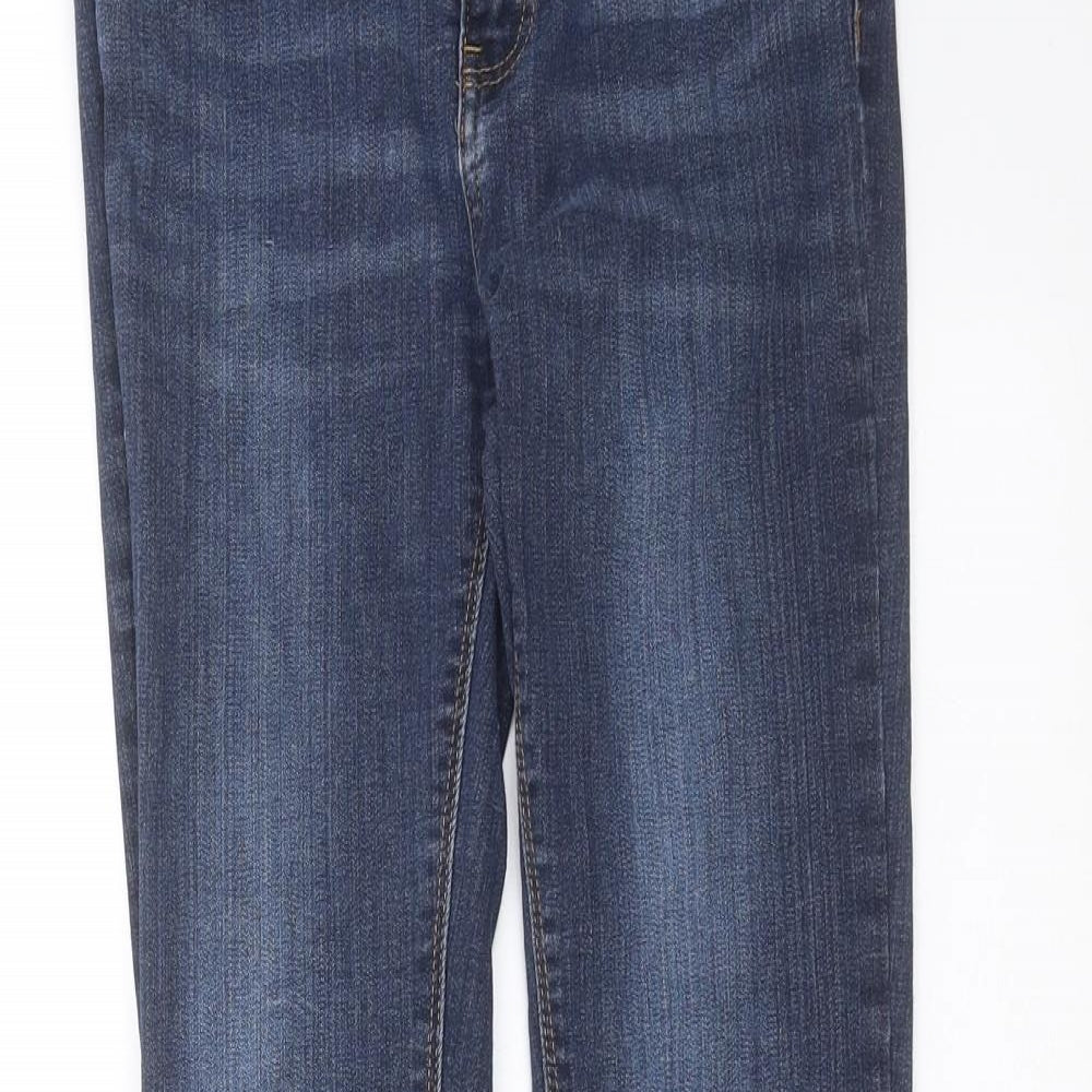 River Island Womens Blue  Denim Skinny Jeans Size 8 L28 in