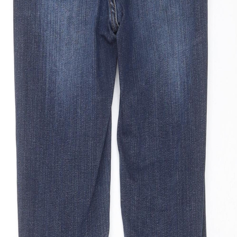River Island Womens Blue  Denim Skinny Jeans Size 8 L28 in
