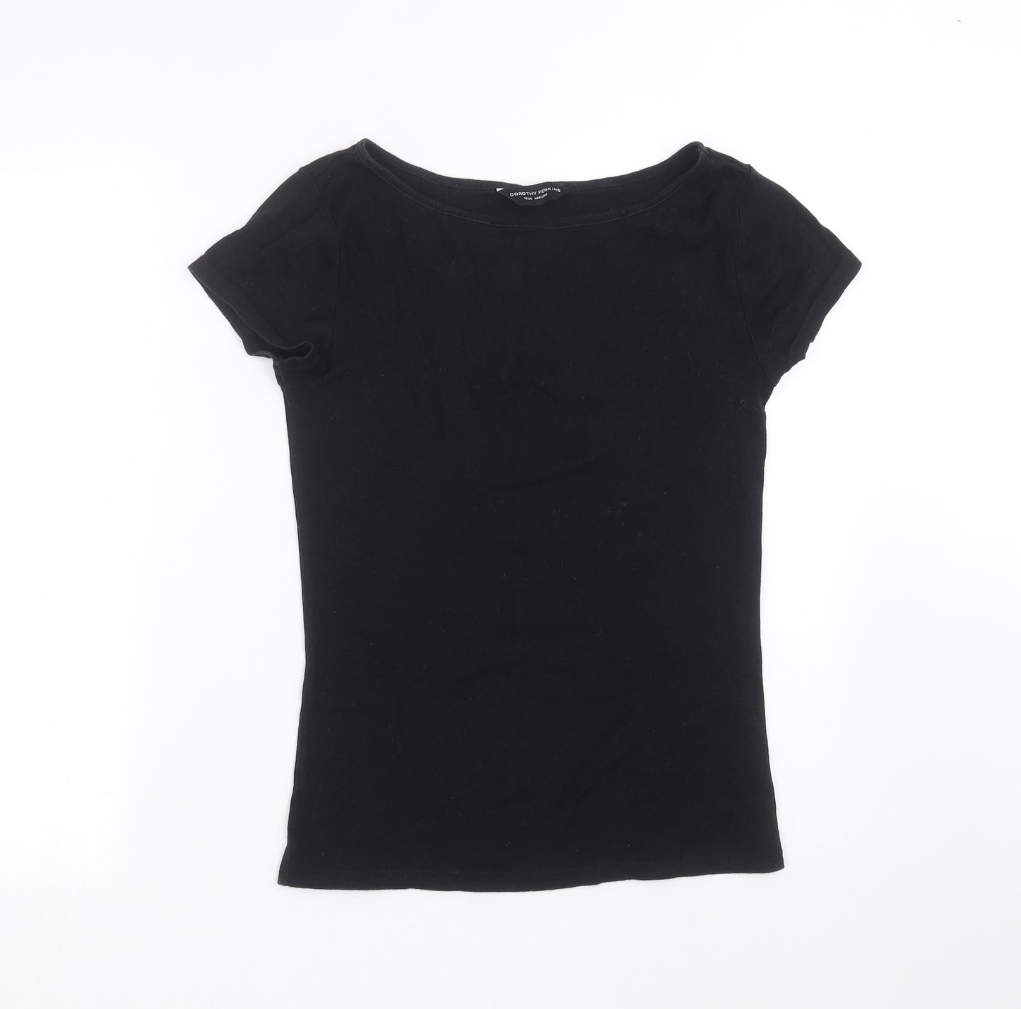 Dorothy Perkins Womens Black   Basic T-Shirt Size 12