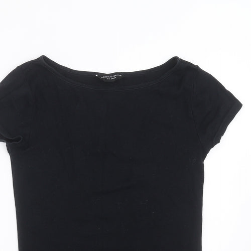 Dorothy Perkins Womens Black   Basic T-Shirt Size 12