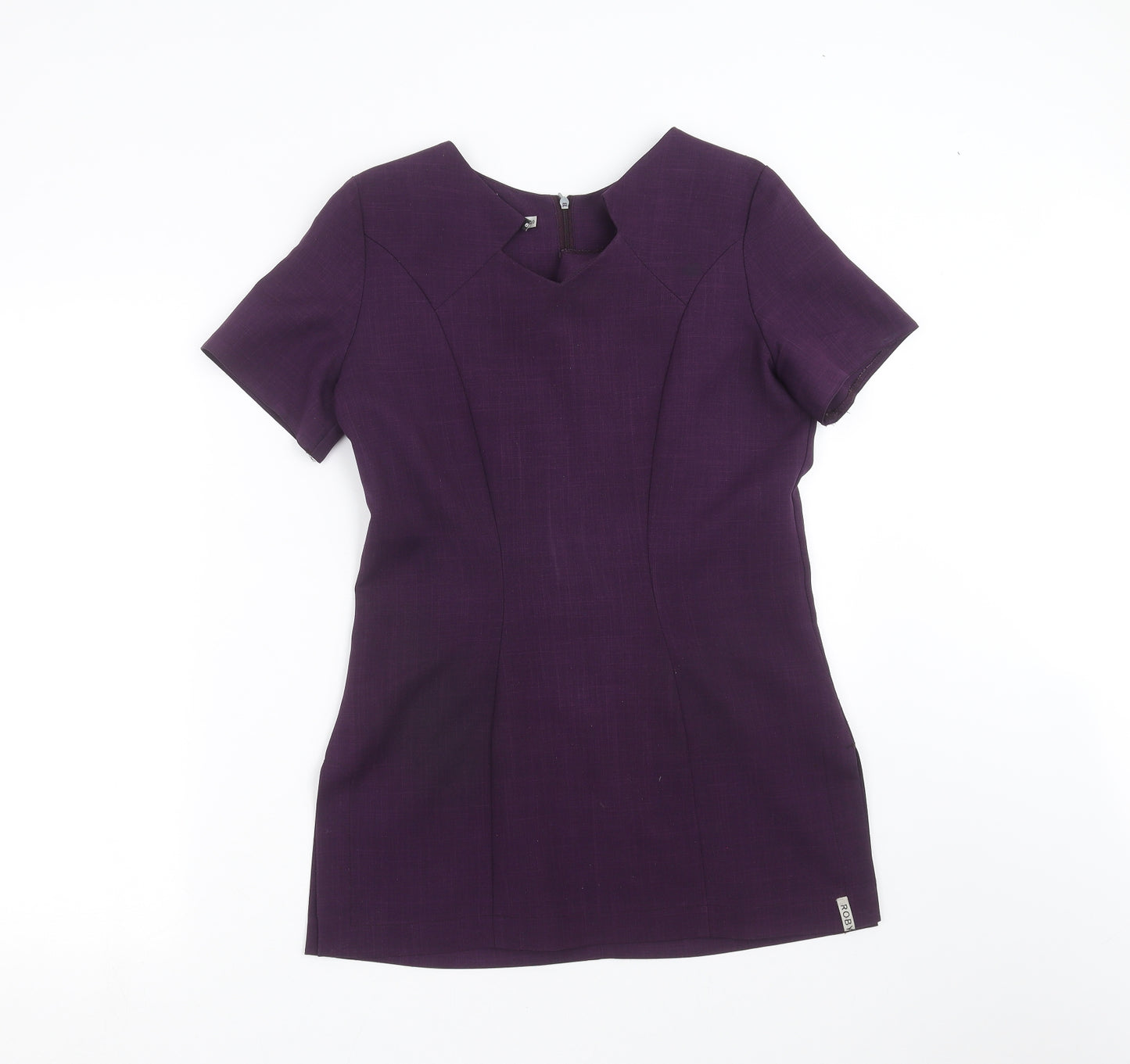 Florenceroby  Womens Purple   Tunic Blouse Size 10