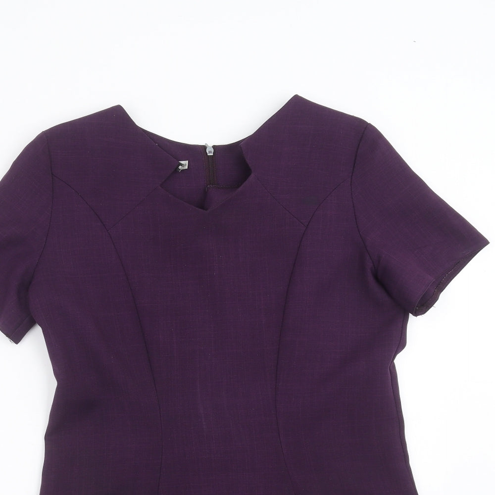 Florenceroby  Womens Purple   Tunic Blouse Size 10