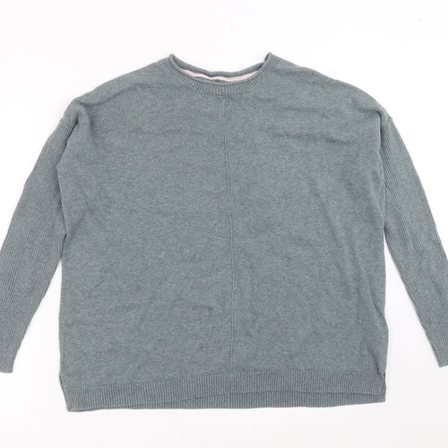 AKINI Womens Grey  Knit Pullover Jumper Size S