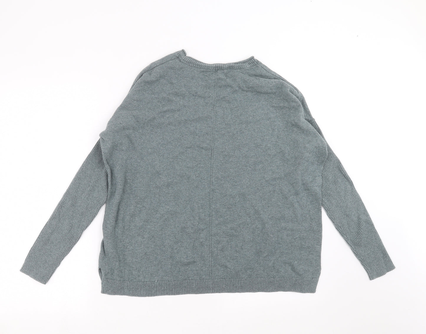 AKINI Womens Grey  Knit Pullover Jumper Size S