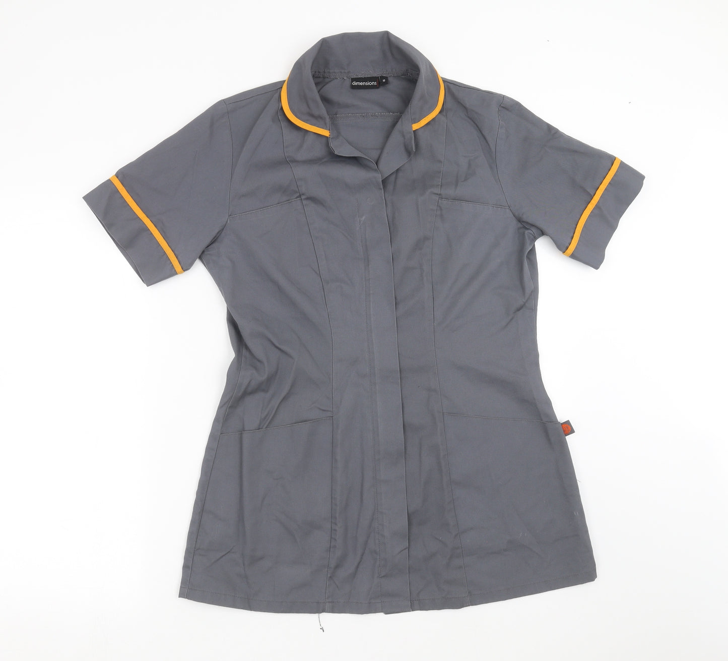 Dimensions Womens Grey   Tunic T-Shirt Size 10